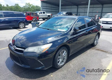 2016 Toyota Camry Se z USA, uszkodzony, nr VIN 4T1BF1FK5GU187305